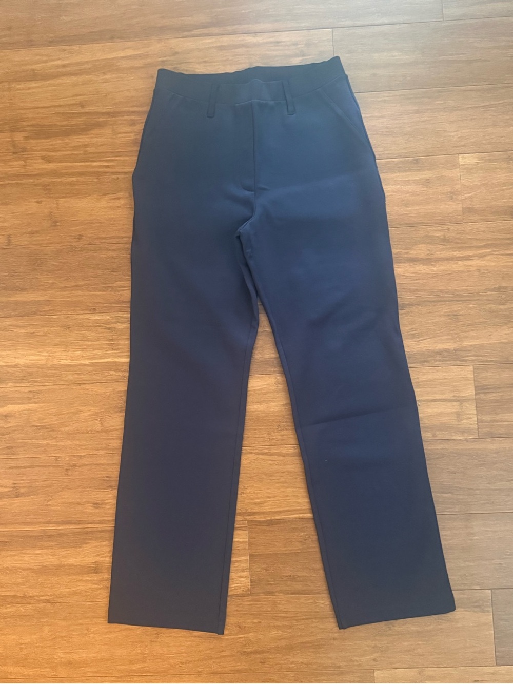 NWT Quince Ultra-Stretch Ponte Straight Leg Pants - Picture 2 of 11
